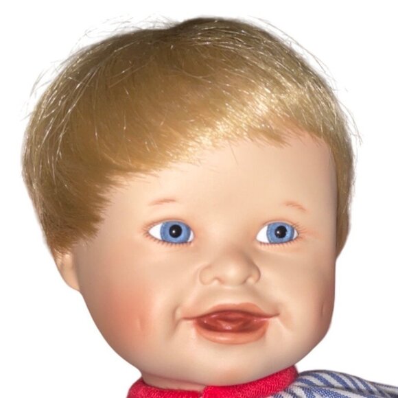 Yolanda Bello 1996 McDonalds Express Porcelain Boy Doll With COA - Picture 3 of 16